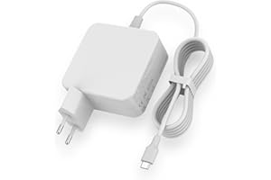 BIUBOTY 65W 61W Cargador USB C para Macbook Pro/Air Macbook Pro 13 15 16 Pulgadas 2016 2017 2018 2019 2020 Mac iPad, Lenovo, HP, DELL, Huawei Matebook Adaptador Corriente