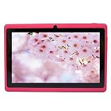 Yuntab Q88 A33 - Tablet de 7' (WiFi, Allwinner A33 1.5 GHz, Quad Core, 512 MB de RAM, 8 GB de ROM, Android 4.4.2 KitKat) rosa