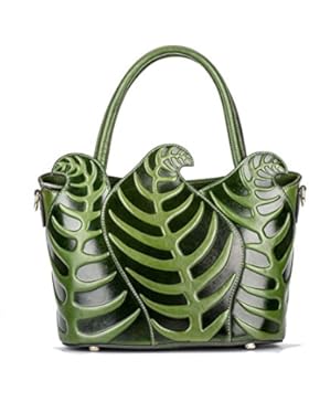 Jsix Schultasche Lehrertasche Umhängetasche Leder-Tasche Damen Handtaschen