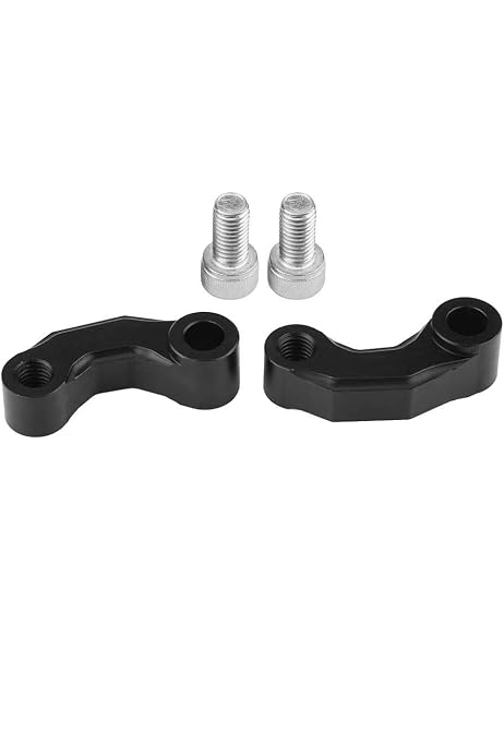 Extensions Rétroviseur Moto M10 - 2 Pièces, Allongement 40mm, Filetage Droite Pour Guidon