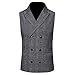 Produktbild Precioul Herren WesteAnzugweste Herrenweste Herrenanzug Slim fit Hochzeit feierlich Elegant 1PC Weste Hochzeit/Party/geschäftstreffen/täglich