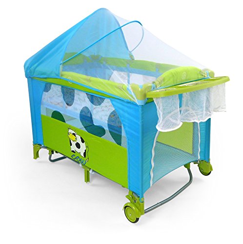 Preisvergleich Produktbild Milly Mally 0196 Reisekinderbett Mirage Deluxe, blau