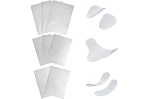 INGJIA 63Pcs Patch Anti Rides, Patchs Anti-rides Visage, Facial Patches, Patch Yeux, Anti Rides Front, Patches Anti Rides pour le Visage, Patchs Soin du Visage Anti-rides, Patchs Rides Pour Les Yeux