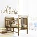 Personalised Name With Stars - Wall Decal Art Sticker playroom bedroom nursery (Large)