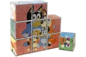 Cefa Toys Rompecabezas BLUEY 9 Cubos (88319)