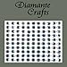 110 x 6mm clear iridescent AB Diamante Self Adhesvie Rhinestone Body Gems - created exclusively for Diamante Crafts