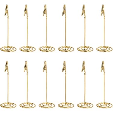 12 Süße Tischkartenhalter - Tier Design Für Hochzeit & Feiern