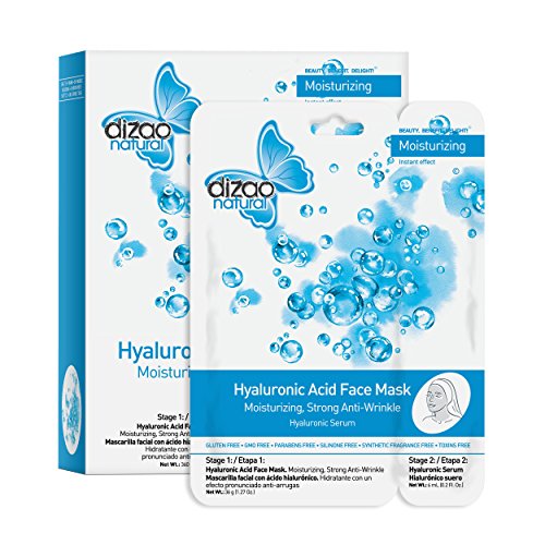 Hyaluronic Acid Face Mask (10 masks). Moisturizing, Strong Anti-Wrinkle. 2 Stage : Hyaluronic Serum.best moisturizer for combination skin, best skin care products, best skin care, moisturizer for sensitive skinnatural face masks, natural face mask, acne face mask, face mask for dry skin, face mask for acne, hydrating face mask, beauty face mask, sheet mask, sheet face mask, paper face mask, tissue face mask