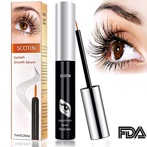 OKEEY Pestañas Formula 7ml - Suero de Pestañas para Nutre las Pestañas y Promueve el Rápido Crecimiento de las Pestañas y las Cejas -Total: 1 x 7 ml