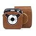 Produktbild TaiYaun Kameratasche Fujifilm Instax SQUARE SQ 10 Hybride Sofortbildkamera Gehäuse-Zubehör Sofortbildkamera - TaiYaun Premium Kunstleder Schutzhülle Reise Kameratasche Hülle Abdeckung Gehäuse-Zubehör (Einfach Braun)