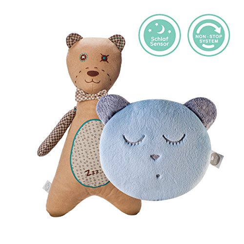 myHummy Doudou-mascotte Aide à l'endormissement avec capteur de sommeil Avec petite tête