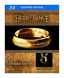 Der Herr der Ringe - Die Spielfilm Trilogie (Limited Extended Editions inkl. Der Eine Ring"-Replik, exklusiv bei Amazon.de) [Blu-ray] - 