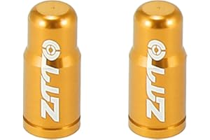 X AUTOHAUX 2pcs Type Valve Caps Dust Covers for Bicycle Road Bike MTB