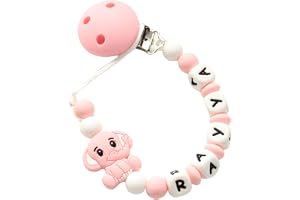 Personalised Silicone Dummy Clip