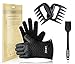 Produktbild ORIMY Backhandschuhe, Silikon, NEU: noch hitzebeständiger, Grillhandschuhe, Topflappen, Ofenhandschuhe (2)