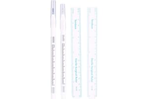 QINLORGO Marqueur de marqueur, marqueur de peau marqueur de maquillage marqueur de maquillage chirurgical pour marquage et positionnement sur la peau(Tête simple facile à essuyer)