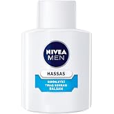 NIVEA Men Hassas Serinletici Tıraş Sonrası Balsam 100 ml, Hassas Ciltler, Alkols&uuml;z Form&uuml;l, Hızlı Emilir