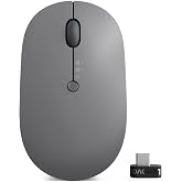 Lenovo Go 4Y51C21217 Siyah Şarjlı Optik Kablosuz Mouse