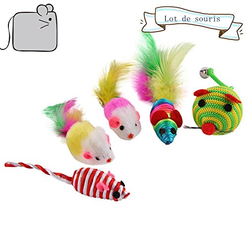 Reefa-Kit-de-Jouet-pour-Chats-Pack-Jouet--Plume-Balles-Jouets--Lherbe-Jouet--McherPoisson