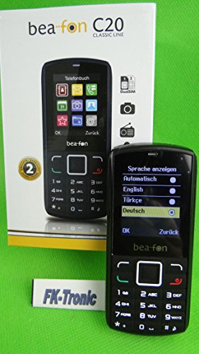 Preisvergleich Produktbild Beafon Classic Line C20 Dual-SIM - black