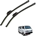 Auto Hub Car Wiper Blade Compatibility with Maruti Suzuki Omni - Set of 2 Pcs (D-12,P-12)