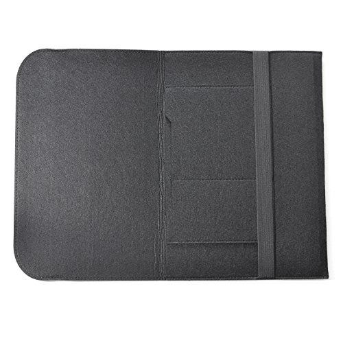 iProtect Schutzhülle Laptop Tasche 15″ Zoll Filz Sleeve Hülle für z.B. MacBook Pro schwarz - 2