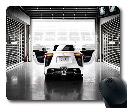 Cars garage wallpaper hd Non-Slip Rubber Gaming Mouse Pad Size 9 Inch(220mm) X 7 Inch(180mm) X 1/8(3mm)