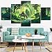 Produktbild gaowei 5 Stück Videospiel Poster Nintendo Game Abbildung Link Wandaufkleber Wohnkultur Wandkunst Bild Wandmalerei 40x60cmx2 40x80cmx2 40x100cmx1 Rahmenlose