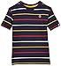 Original Penguin Baby-Boys Northern Lights Striped T-Shirt, Dress Blue, 4-5Y