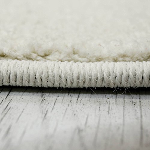 Einfarbiger Teppich Frisee in Beige Elfenbein NEU – VIMODA; Maße: 200×290 cm - 3