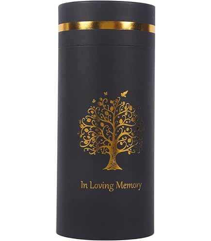 Urne funerarie decorative per ceneri adulte maschio e femmina, 90,7 kg, urna funeraria decorativa per ceneri umane, realizzata a mano, con sacchetto di velluto
