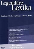 Legend�re Lexika. CD-ROM f�r Windows ab 98 und MacOS10.3: Neusatz von 5 bedeutenden Lexika des 19. Jahrhunderts, 1834 - 1905 - 