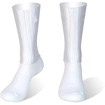 BLOMDE Fahrrad Socken Für Herren - Rutschfeste Sportsocken Mit Silikon, Atmungsaktiv Für Rennrad