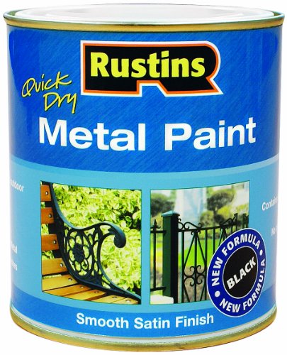 Pintura para metales Rustins, todo tipo de metal en exterior e interior.