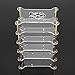 Price comparison product image Ils - Clear Acrylic 5 Layer Cluster Case Shelf Stack For Raspberry Pi 3/2 B and B+