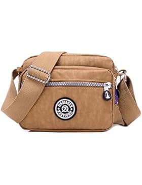 Outreo Schultertasche Designer Umhängetasche Damen Messenger Bag Kleine Reisetasche Wasserdicht Kuriertasche Mode...