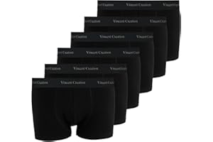 Vincent Creation 6-pak bokserek, bokserek, majtek, męskich szortów retro