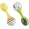 Mattel Fisher-Price Muñeca Rubia Sonajero Con Mordedor Arcoíris, Juguete Bebé +6 Meses HXK44
