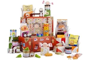 Calendrier de l'Avent Tour du Monde des Saveurs - 24 surprises venues des quatre coins du monde - Valise gourmande de Noël 2025 - BienManger.com