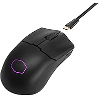 Cooler Master MM712 RGB-LED Mouse da Gioco Wireless Ibrido Ultraleggero 59g - Sensore Ottico PAW3370 19K DPI, Interruttori Ot