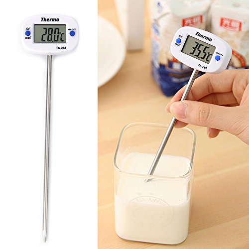 Digital Lebensmittelthermometer Kochthermometer Backthermometer - 8