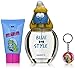 Produktbild First American Brands Blue Style Die Schlümpfe Schlumpfine 100 ml Eau de Toilette + 75 ml Duschgel + Schlüsselanhänger Geschenkset für Kinder, 1er Pack (1 x 100 ml)
