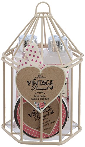 Body Collection Vintage Bouquet Birdcage Bath and Body Set