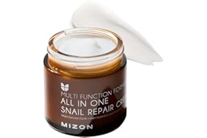 ‎MIZON [Mizon] Krem naprawczy do ślimaków, nawilżacz do twarzy z ekstraktem ze śluzu ślimaka, krem naprawczy do ślimaków All in One, koreańska pielęgnacja skóry, pielęgnacja zmarszczek