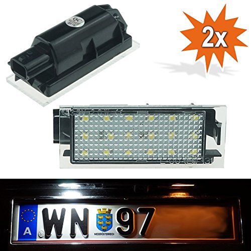 Do.LED p01rn06 LED NUMBERPLATE  libre de TÜV Matrícula Lámpara para matrícula lámpara de matrícula con certificado E xenón