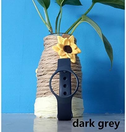 Linyuan Stable Quality Dark Grey Soft Colorful Replacement Wristbands Bracelet for Misfit Flash / Link