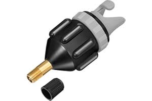 tonyg-p SUP-Pumpenadapter Adapter, SUP-Adapter für Kompressor Portable SUP Valve Adapter Schlauchboot Ventiladapter Adapter für Kayak Inflatable Boat sup Board Inflatable Lounger Canoe