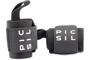 PICSIL - Wrist Support for Cross Training | Reduce Wrist Discomfort | High Performance | Elastic Nylon | Prevents Tendonitis | Ideal for Gym, Bodybuilding, Boxing, Calisthenics |
