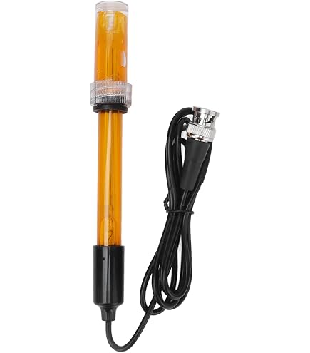 Électrode PH Avec Câble 300 Cm Et Prise BNC - Sonde Longue 14.7 Cm - Pour Mesure 0-14 PH - Piscine, Aquarium, Labo