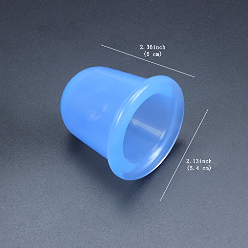 Edealing 1PCS Klein Körper Cups Anti Cellulite Vakuum Silikon Massage Schröpfen Cups Health Care - 4